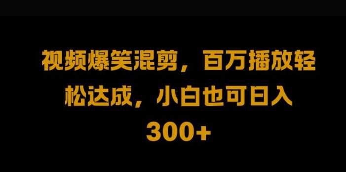 视频号零门槛，爆火视频搬运后二次剪辑，轻松达成日入1k【揭秘】-哔搭谋事网-原创客谋事网