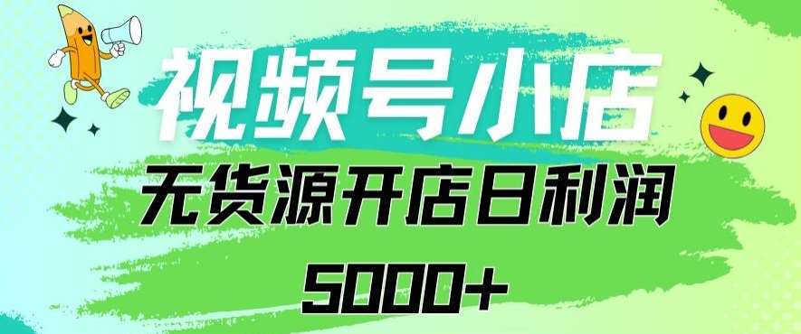 视频号无货源小店从0到1日订单量千单以上纯利润稳稳5000+【揭秘】-哔搭谋事网-原创客谋事网