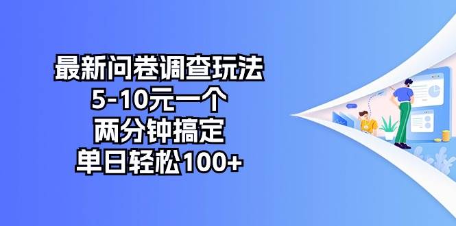 （10606期）最新问卷调查玩法，5-10元一个，两分钟搞定，单日轻松100+-哔搭谋事网-原创客谋事网