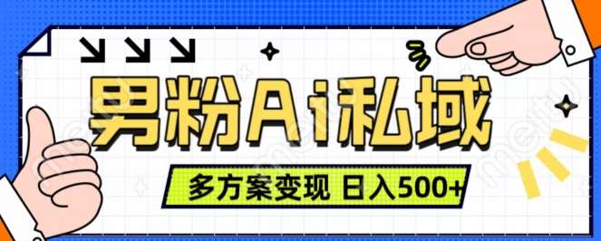 男粉项目，Ai图片转视频，多种方式变现，日入500+-哔搭谋事网-原创客谋事网