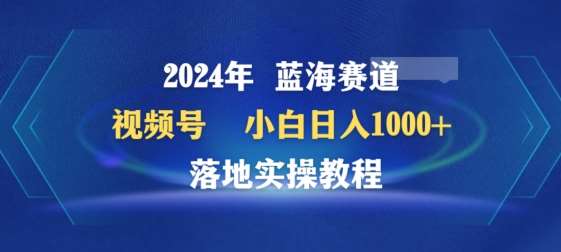 2024年视频号蓝海赛道百家讲坛，小白日入1000+，落地实操教程【揭秘】-哔搭谋事网-原创客谋事网