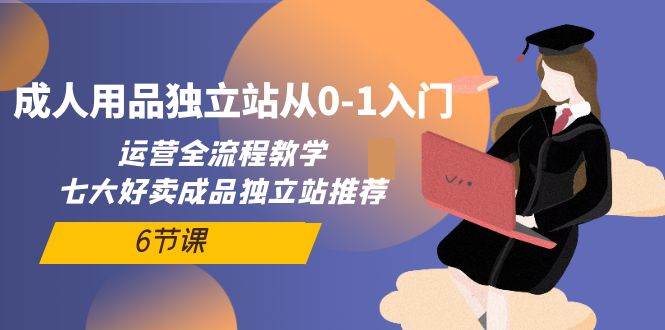 （10082期）成人用品独立站从0-1入门，运营全流程教学，七大好卖成品独立站推荐-6节课-哔搭谋事网-原创客谋事网