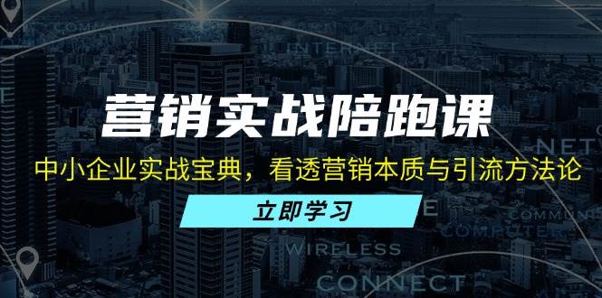 （13146期）营销实战陪跑课：中小企业实战宝典，看透营销本质与引流方法论-哔搭谋事网-原创客谋事网