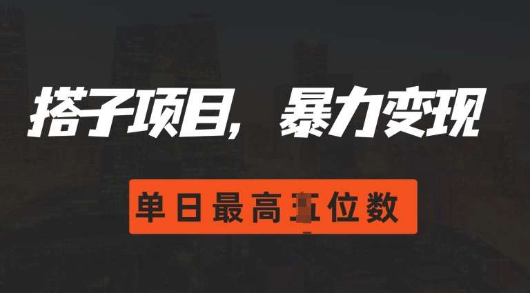 2024搭子玩法，0门槛，暴力变现，单日最高破四位数【揭秘】-哔搭谋事网-原创客谋事网