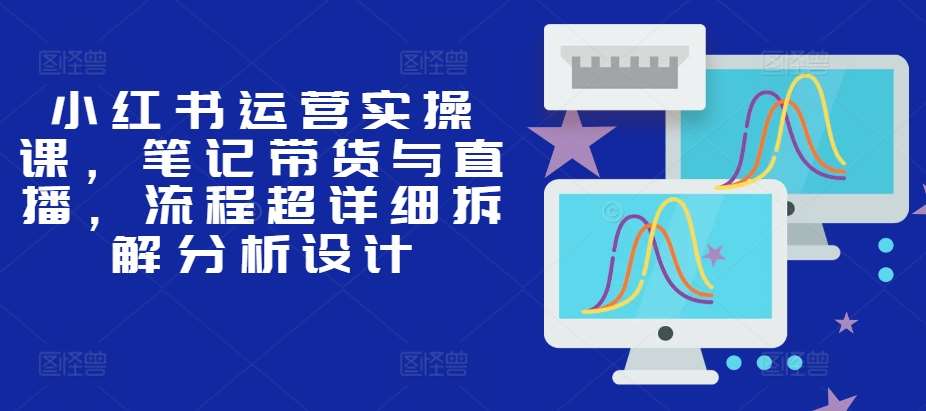 小红书运营实操课，笔记带货与直播，流程超详细拆解分析设计-哔搭谋事网-原创客谋事网