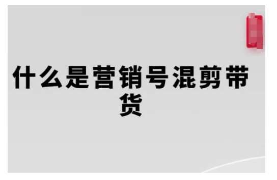 营销号混剪带货，从内容创作到流量变现的全流程，教你用营销号形式做混剪带货-哔搭谋事网-原创客谋事网