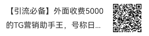 【引流必备】外面收费5000的TG营销助手王 号称日发十万条【协议脚本+教程】-哔搭谋事网-原创客谋事网