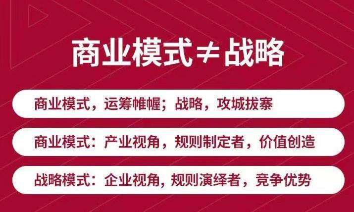 《新商业模式与利润增长》好的商业模式让你持续赚钱 实战+落地+系统课程-哔搭谋事网-原创客谋事网