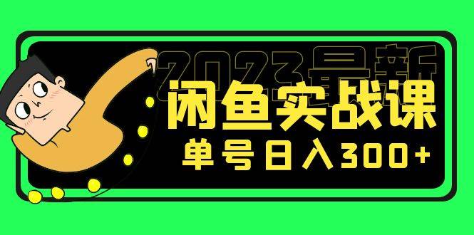 花599买的闲鱼项目：2023最新闲鱼实战课，单号日入300+（7节课）-哔搭谋事网-原创客谋事网