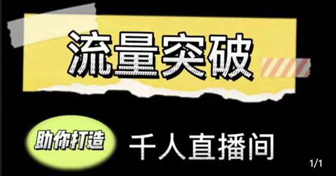 直播运营实战视频课，助你打造千人直播间（14节视频课）-哔搭谋事网-原创客谋事网