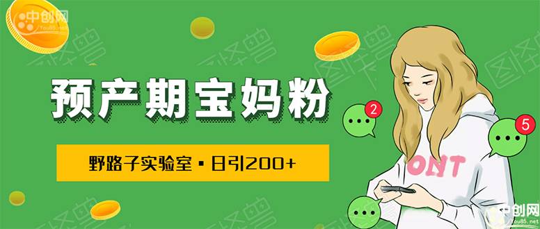 日引200+预产期宝妈，从预产期到K12教育持续转化…操作方法简单-哔搭谋事网-原创客谋事网