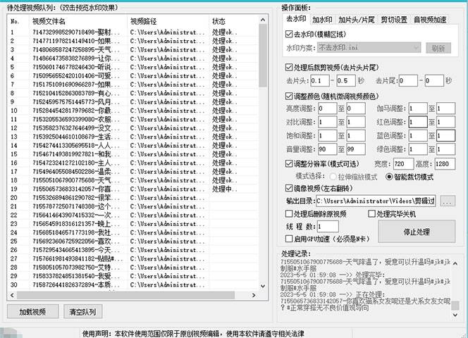 抖音暴力起号，短视频美女号起号项目+千部擦边资源+批量剪辑去重软件-哔搭谋事网-原创客谋事网