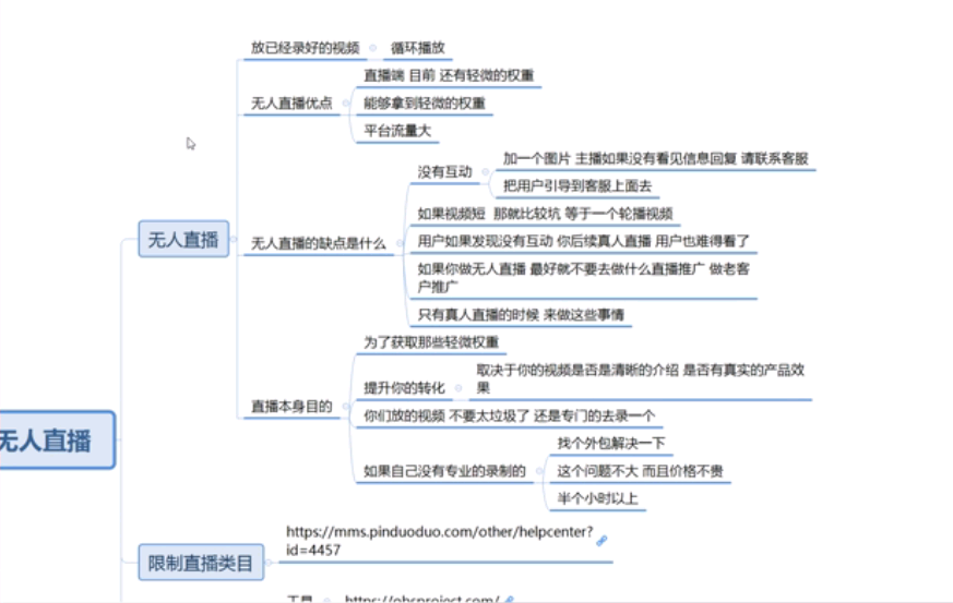 进阶战术课：拼多多无人直播玩法，实战操作，轻松月入过万（无水印）-哔搭谋事网-原创客谋事网