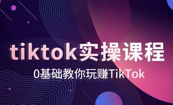 tiktok实操课程，0基础教你玩赚TikTok-哔搭谋事网-原创客谋事网